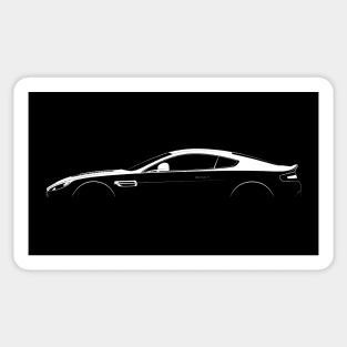 Aston Martin V12 Vantage Silhouette Sticker